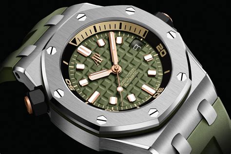 Audemars Piguet Royal Oak Offshore Diver Green Dial